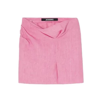 Jacquemus Casual Short Skirts Women's Pink
