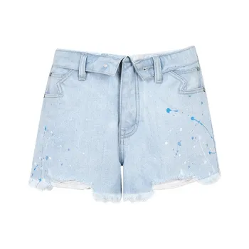 FRAIL STATE Denim Shorts Women's Light Blue