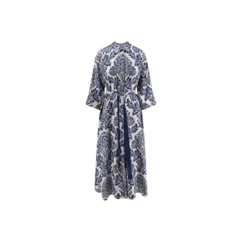 'S MAX MARA Long Sleeved Dress Women's Multicolor
