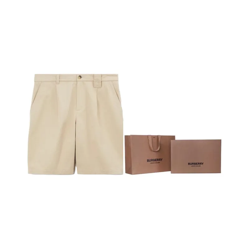 Burberry Ekd Cotton Cargo Shorts-5
