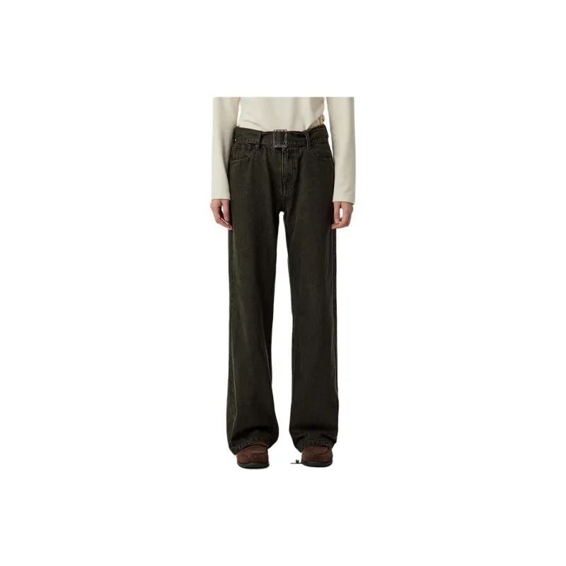 Omont Jeans Women's Olive Green-0