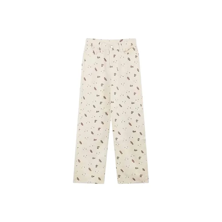 Zonibom Jeans Women's Ecru-0