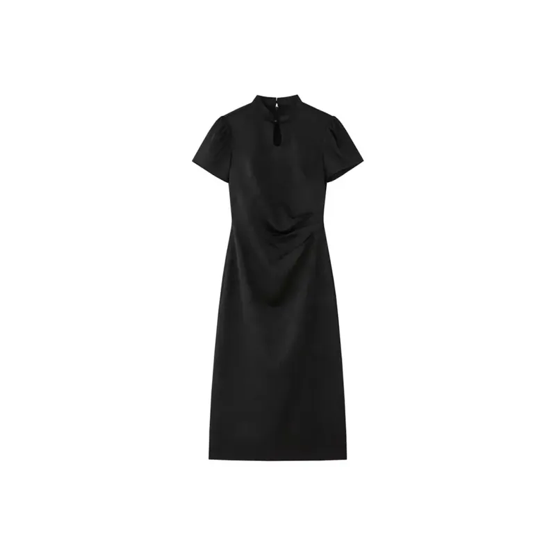 Zukizuki Short Sleeved Dresses Women's-2