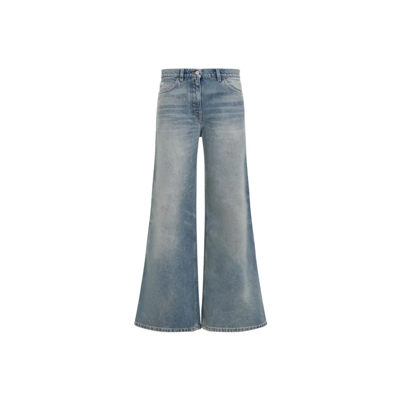 Courrèges Hammer Denim Baggy Pants 'Vintage Medium Blue'-0