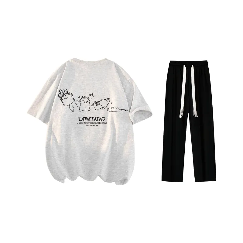 LA'T.WEEKEND Casual Sportswear Unisex-12