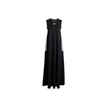 Adidas Free Shipping With AdiClub Tiro Cut 3 Stripes Soft Mesh Long Dress