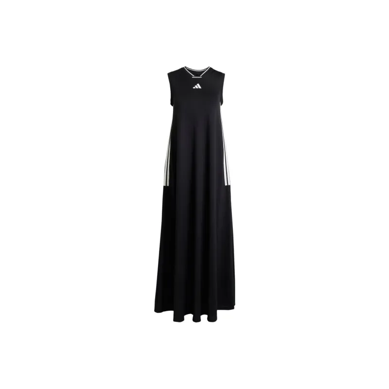 Adidas Free Shipping With AdiClub Tiro Cut 3 Stripes Soft Mesh Long Dress-0