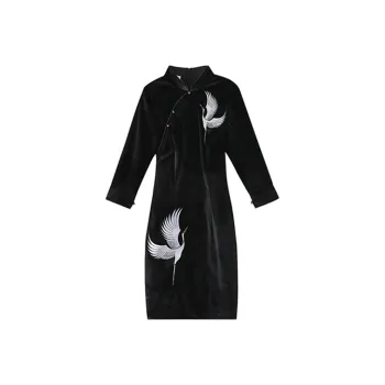 JINYE ORIENTAL Cheongsams Women's Black