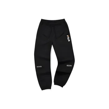 FILA FUSION BASEBALL Series Sports Pants Women's Pitch Black