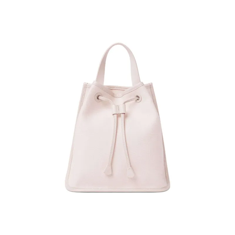 Loro Piana Cotton Backpack Medium Size Kids' Pink & Antique Silver-0