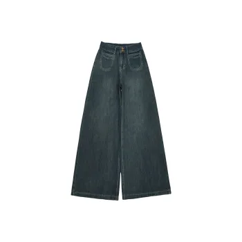MADALLO Jeans Women's Vintage Blue