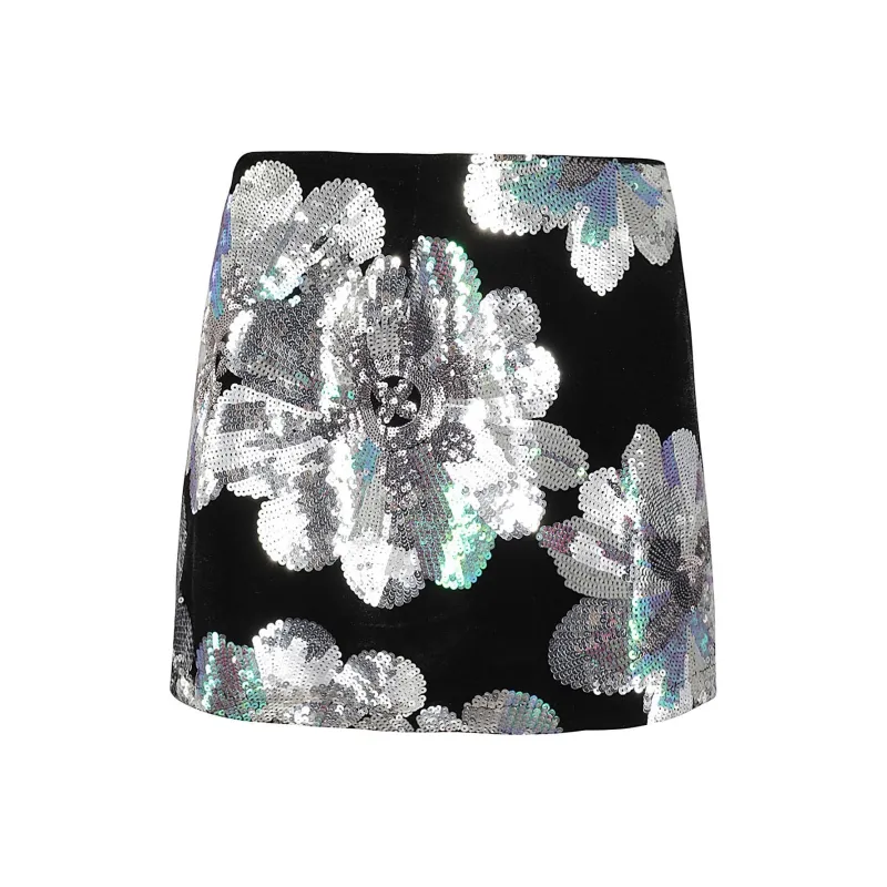 SABINA MUSAYEV Casual Short Skirts Women's Black-0