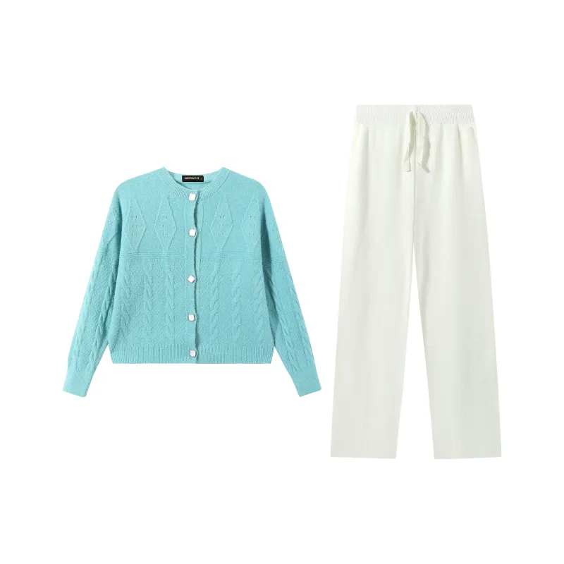 MRR&CO. Casual Suit Women's Blue-0