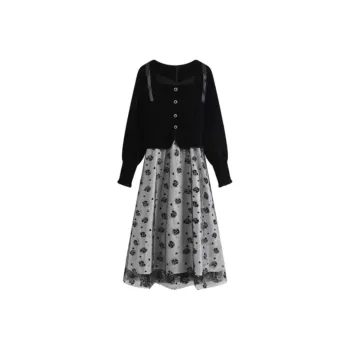 Lookinto Long Sleeved Dresses Women's Image Color