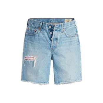 Levis Denim Shorts Women's Blue
