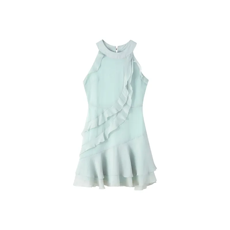 PAZZO Sleeveless Dress Women's Green-0