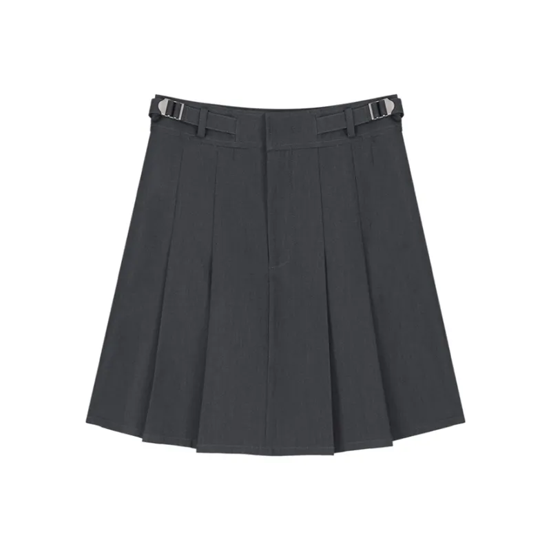 VEGA CHANG SS24 Casual Short Skirts Women's Prague Gray-0