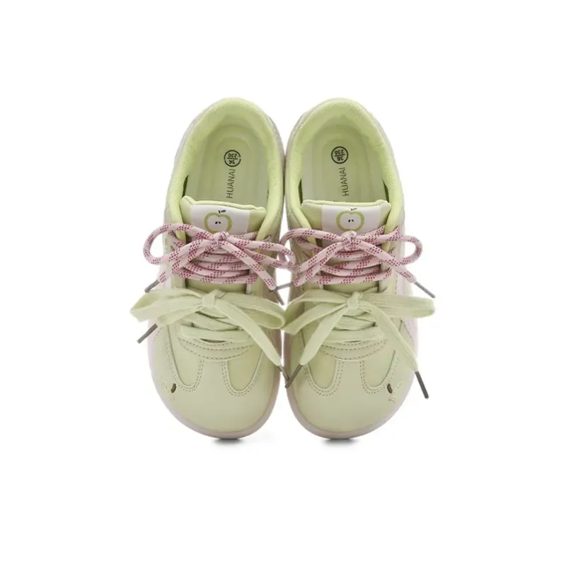 HUANAI Abrasion Resistant Slip Resistant Lightweight Low Top Casual Shoes Women's-3