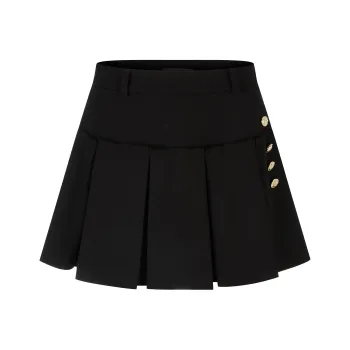HERLIAN Casual Short Skirts Women's Black