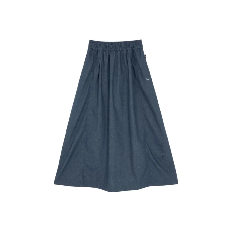 PUMA NAVY PACK Casual Long Skirts Women's Marine Blue-0