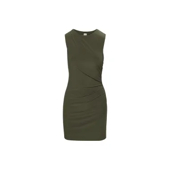 ARITZIA Wilfred Maida Dress Sleeveless Dress Women's Dark Olive