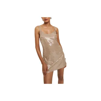 REFORMATION Alaia Dress Slip Dresses Women's Champagne