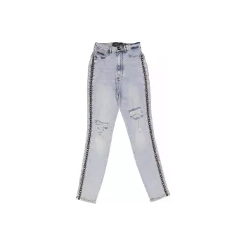 PHILIPP PLEIN Crystal embellished Jeggings