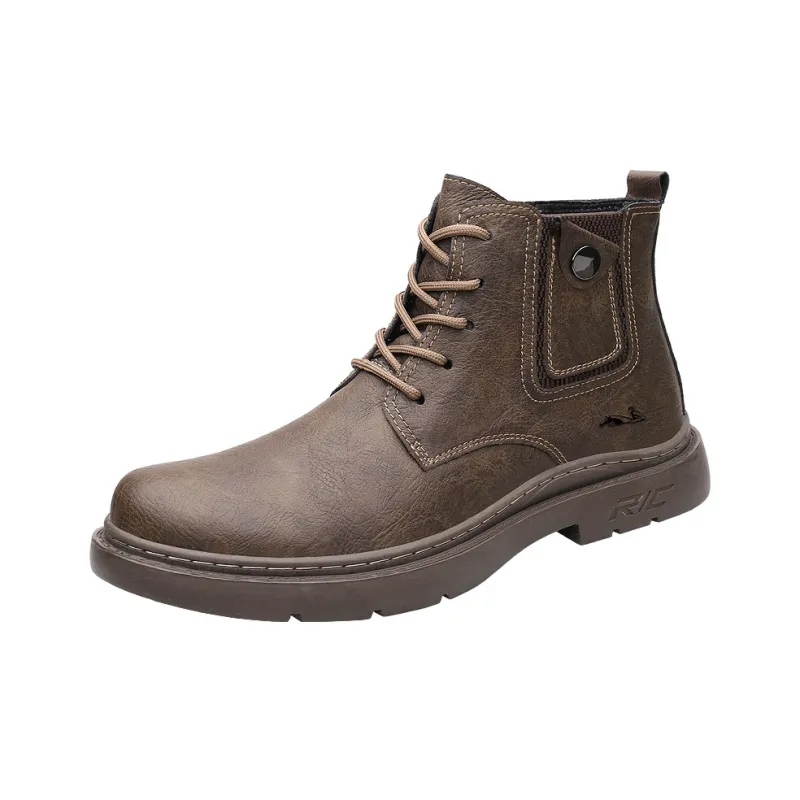 British Knights Ankle Boots Men's Khaki-1