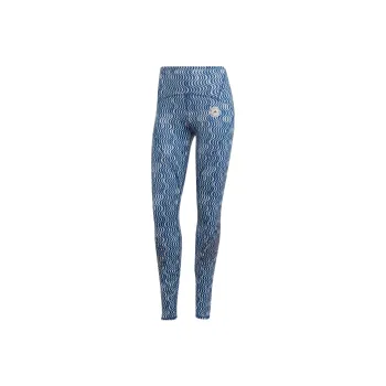Adidas Sports Pants Women's Blue With White Lettering