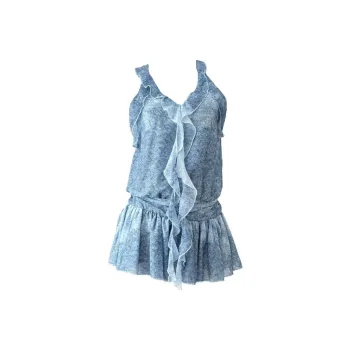 BEAUTIFUL CONFESSION Slip Dress Women's Blue