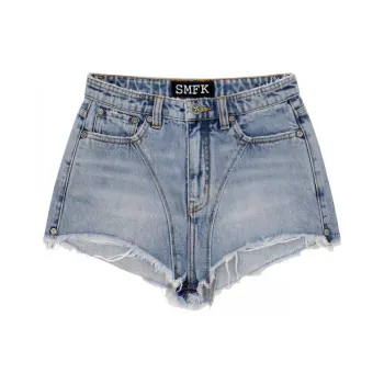SMFK Wild World Wild World Series Denim Shorts Women's Denim Blue
