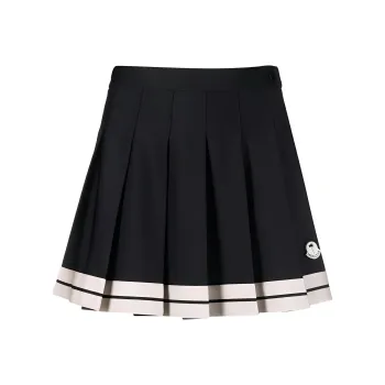 Moncler Casual Short Skirts Women's Black