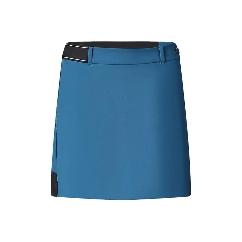 FILA Golf Series Casual Short Skirts Women's Logo Blue-0