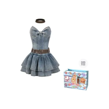 BRASS SCOUT Sleeveless Dress Women's Blue