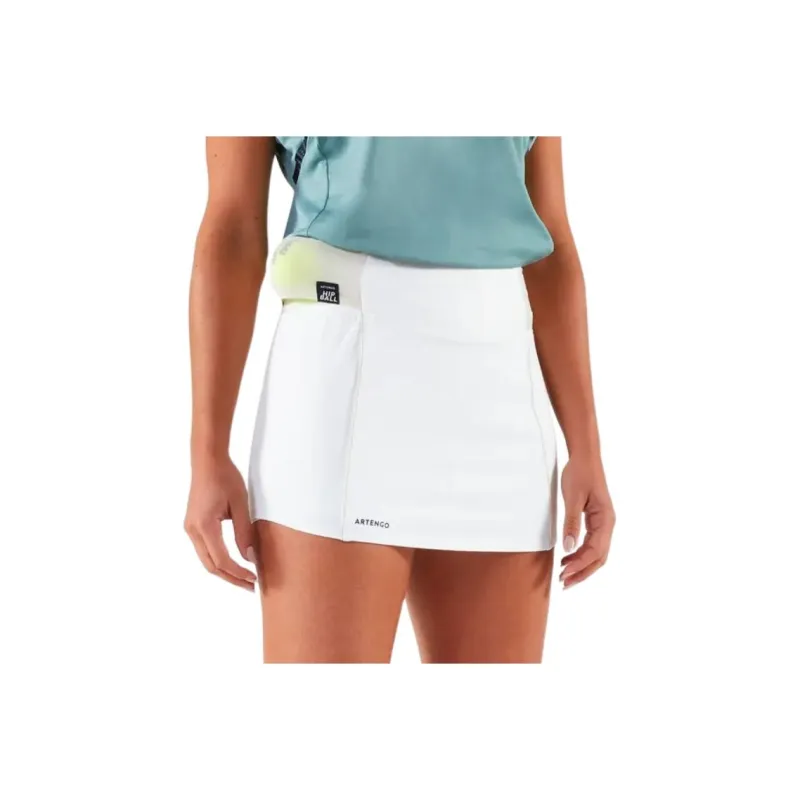 DECATHLON Casual Short Skirts Women's Ecru/Light White Gray-0