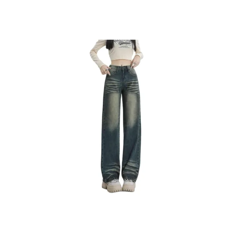 SONGS ALONG Jeans Women's Vintage Blue-0