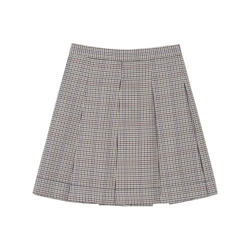 Tokyo Season Casual Short Skirts Women's Eight Box Camlet Pleated Skirt