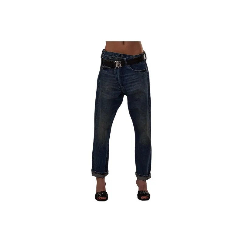 R13 SS24 Jeans Women's Dosson Blue-0