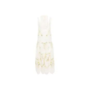 Zimmermann Harmony Lemon Mixed-print Dress