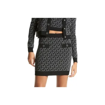 MICHAEL KORS Intarsia knit Monogram Skirt