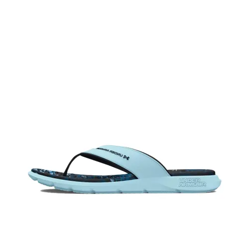 Under Armour Marbella Abrasion Resistant Slip Resistant Flip Flops Women's Blue