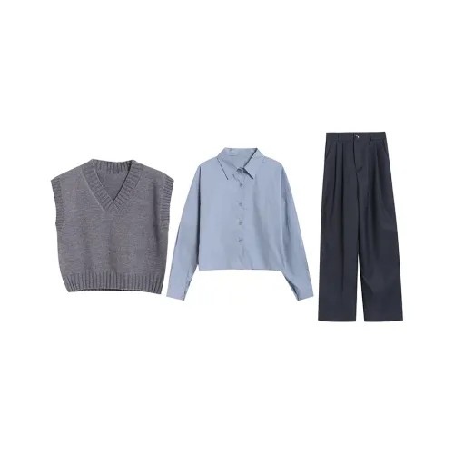 TWOPLUMGIRLS Casual Suits Women's