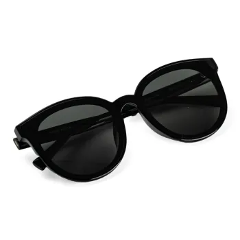 HELEN KELLER Plate Frame Round Sunglasses Unisex