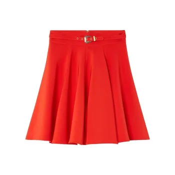 VERSACE VERSACE FW22 Casual Short Skirts Women's Red