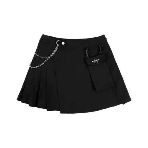 BOY BY BOY Cargo Short Skirts Women's Black