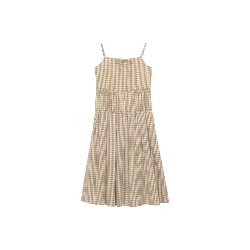 Boutique By Babymoon Slip Dress Women's Plaid-0