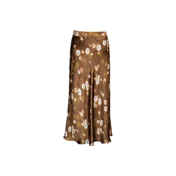 ROEYSHOUSE Casual Long Skirts Women's Multicolor