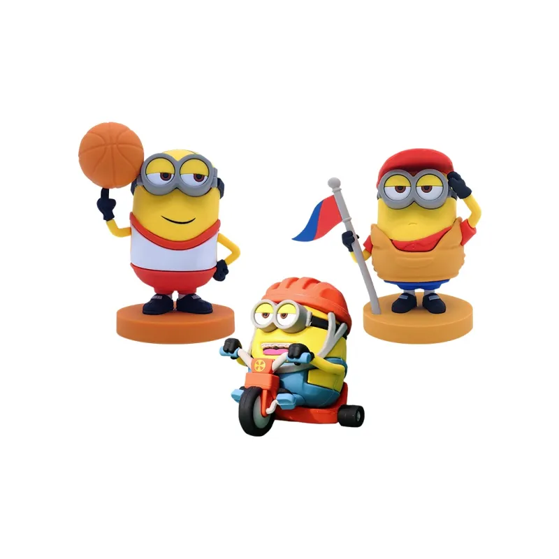 Running Minion Minions Despicable Me 4 Sports Edition Chibi Figures-8