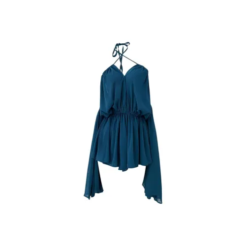 IQC Long Sleeved Dress Women's Royal Blue