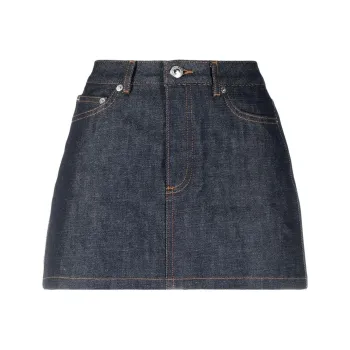 A.P.C Denim Mini Skirt